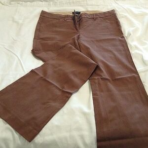 Brown stretchy slacks